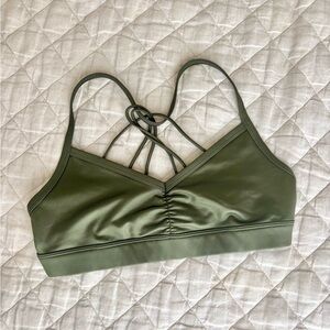 ALO Yoga Strappy Sports Bra Top